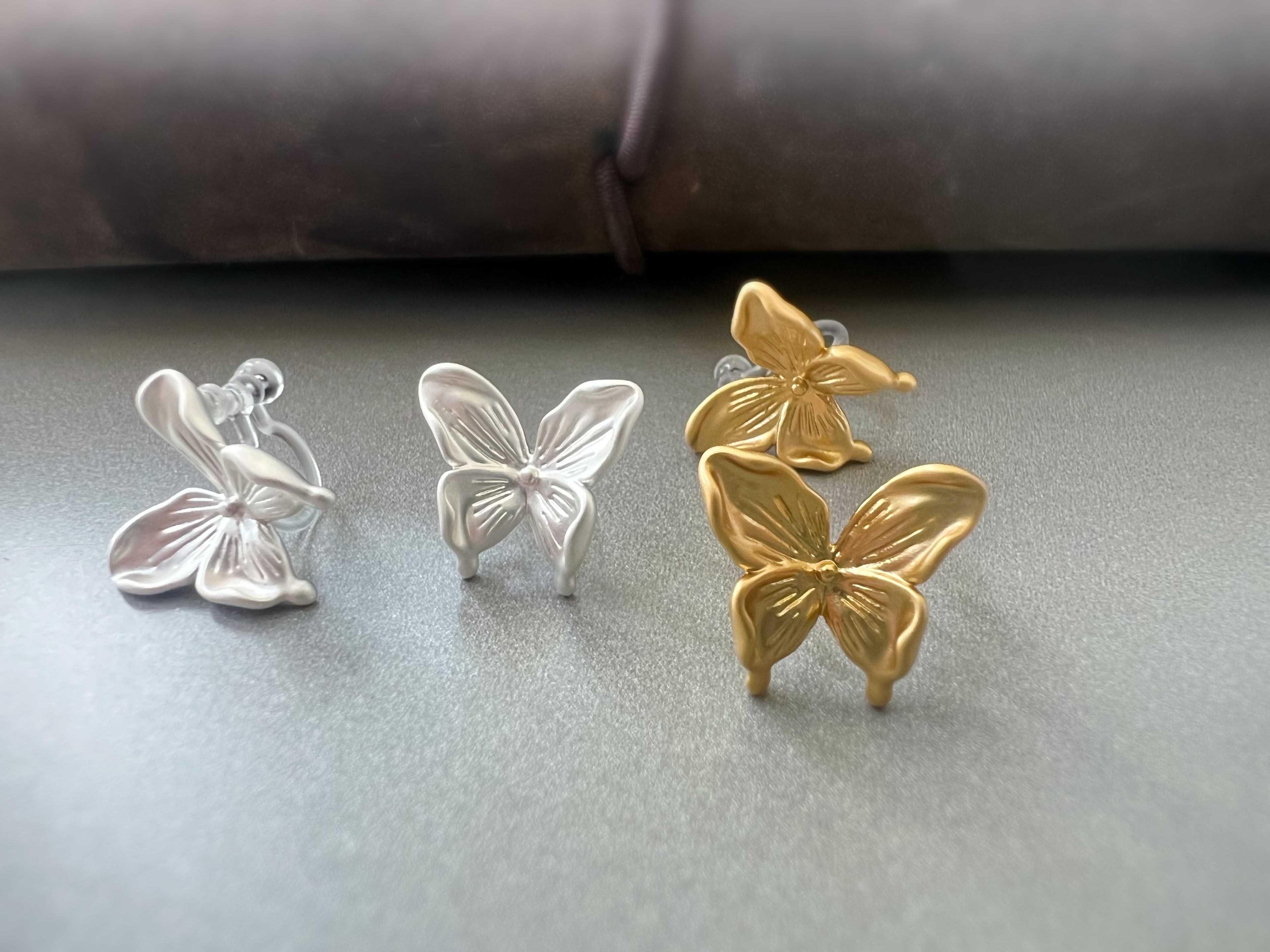 Papillon Satiné – Doré / Argenté