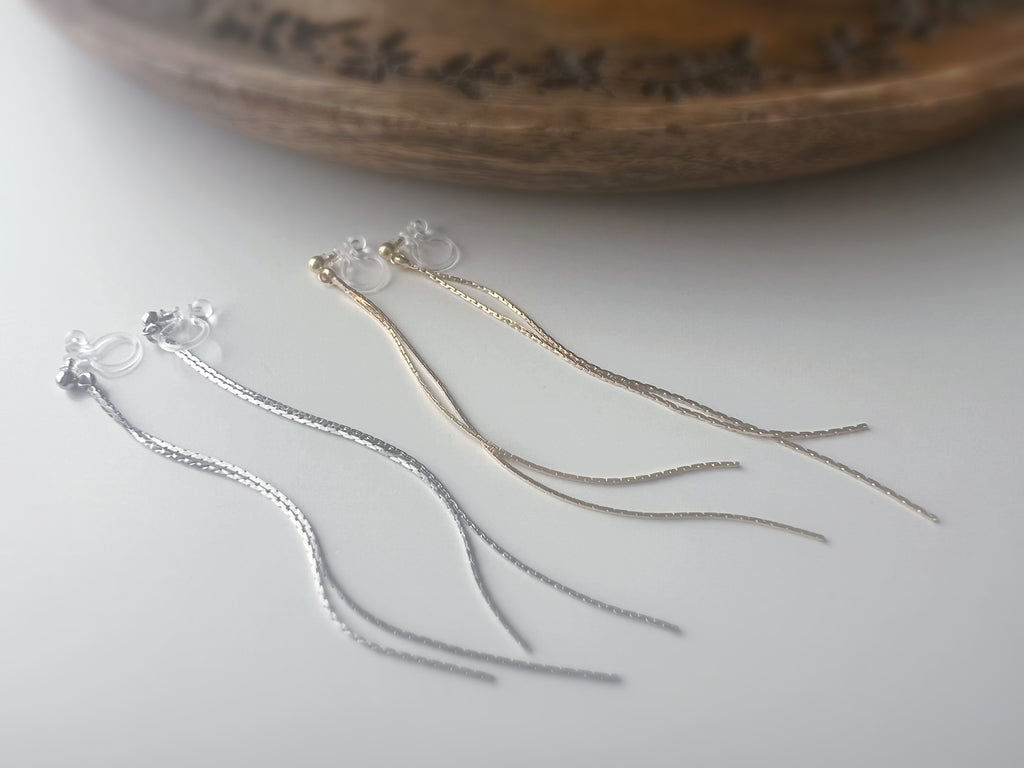 Longues Lignes Fluides – couleur Or / Argent