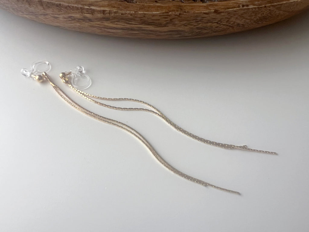 Longues Lignes Fluides – couleur Or / Argent