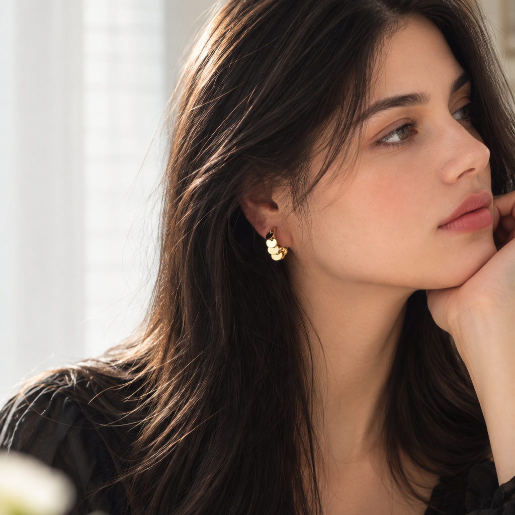 Petites Plaquettes - Clips d'oreilles U