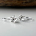 Mini étoile Cristaux PureCrystal Boucles d’oreilles clip légères et confortables, idéales pour illuminer vos tenues sans perçage.